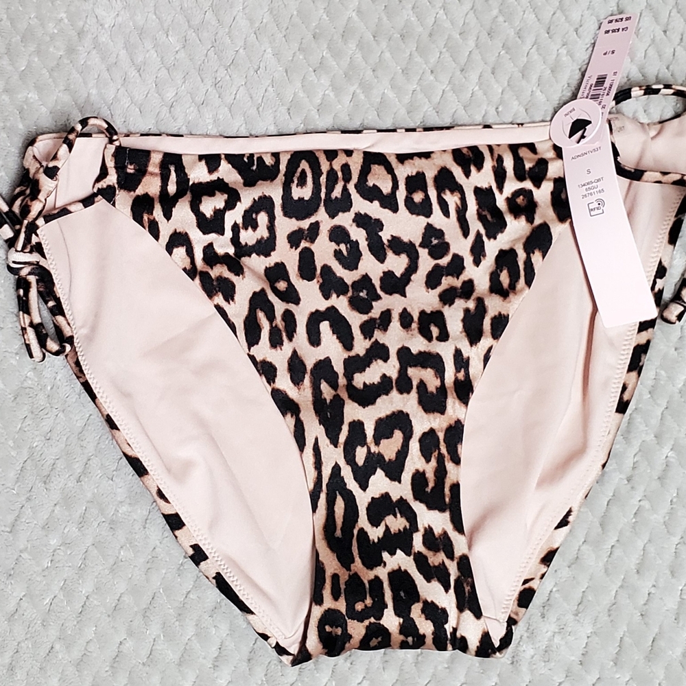 Leopard Print Bikini Bottoms